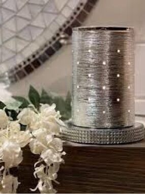 Silver Large Scentsy Warmer